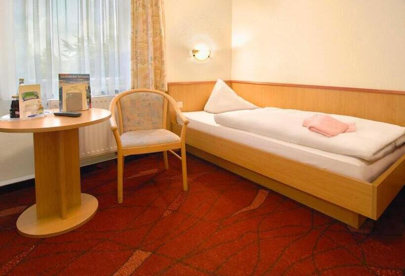 スタンダードシングルルーム, Panoramahotel Lilienstein