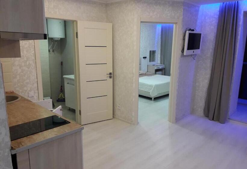침실 2개 아파트, Apart Hotel Sky