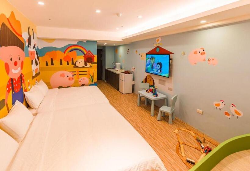 اتاق خانوادگی, 閣樂親子旅宿kids Fun