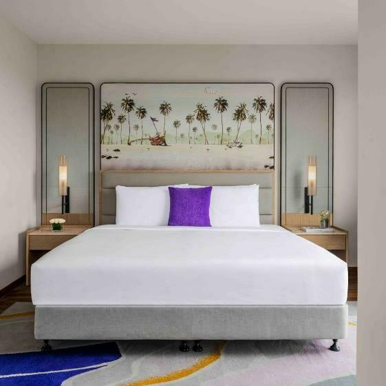 带大床的高级房间, Vivanta Goa, Miramar