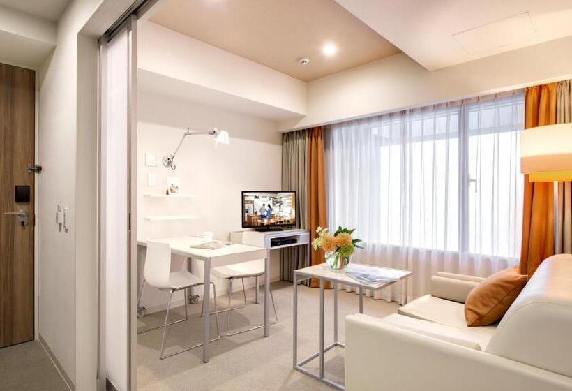 Апартаменты Премиум 1 Спальня, Citadines Karasuma Gojo Kyoto