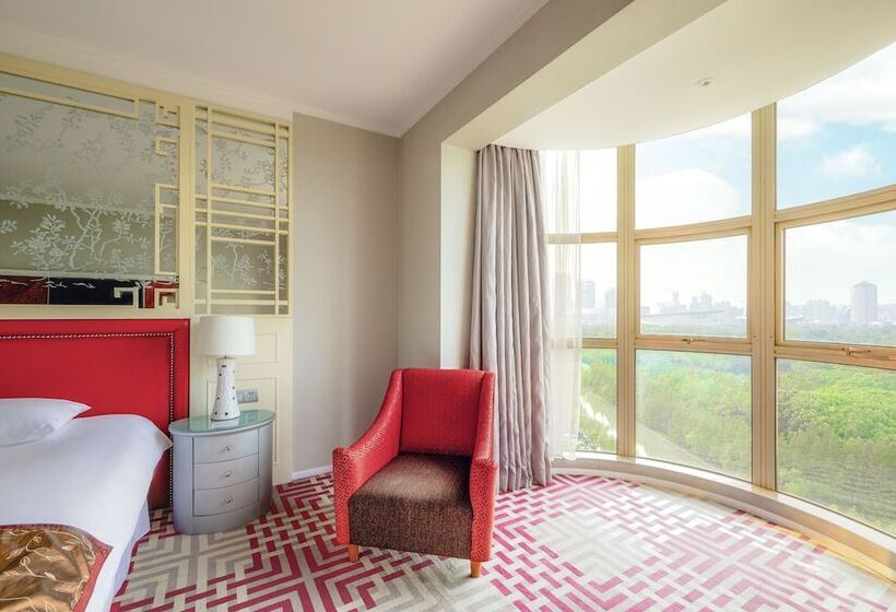 اتاق دلوکس با چشم‌انداز پارک, Dorsett Shanghai