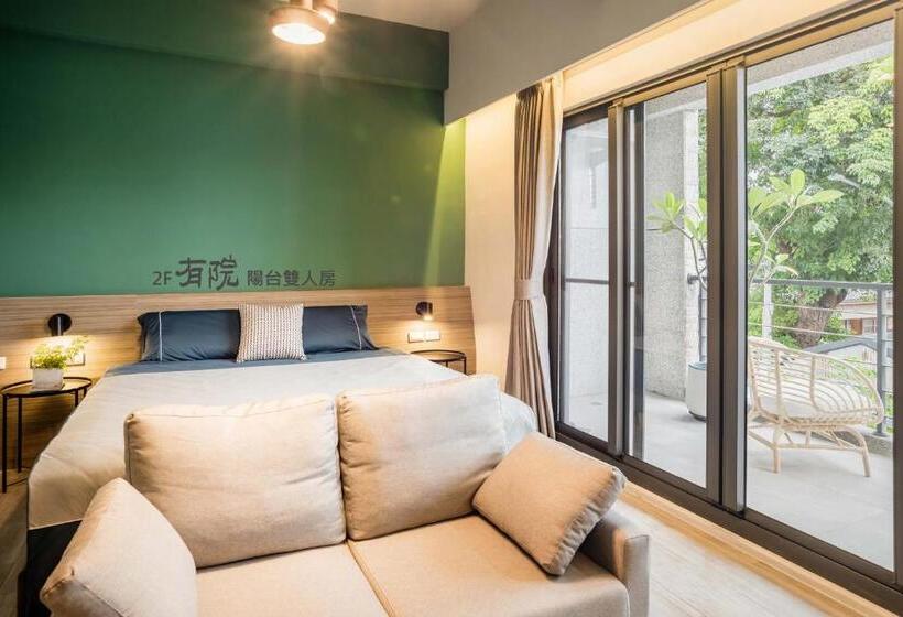 Standard Room with Balcony, 寶桑屋瑪民宿 Bao Sang Umaq
