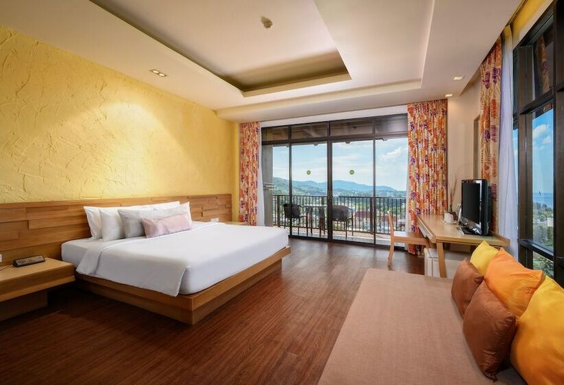 수피리어 룸 바다 전망, Karon Phunaka Resort