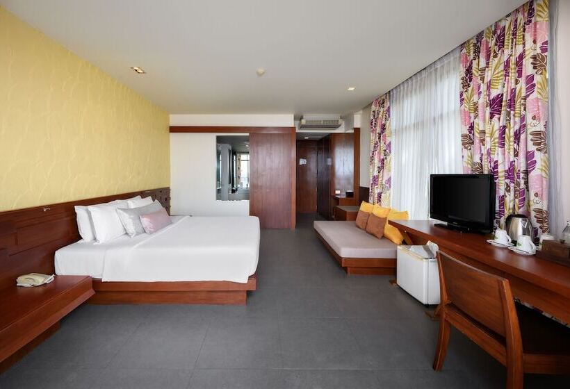 디럭스 룸 바다 전망, Karon Phunaka Resort