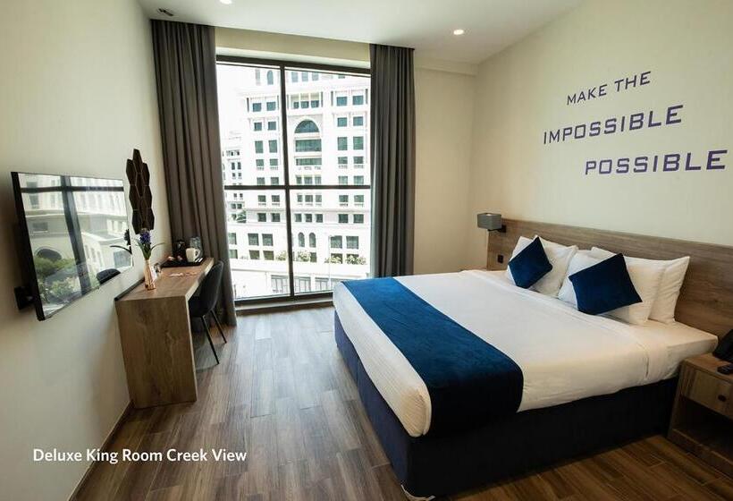 Номер Deluxe Кровать Кинг с Видом, Grand Kingsgate Jaddaf Waterfront Hotel By Millennium