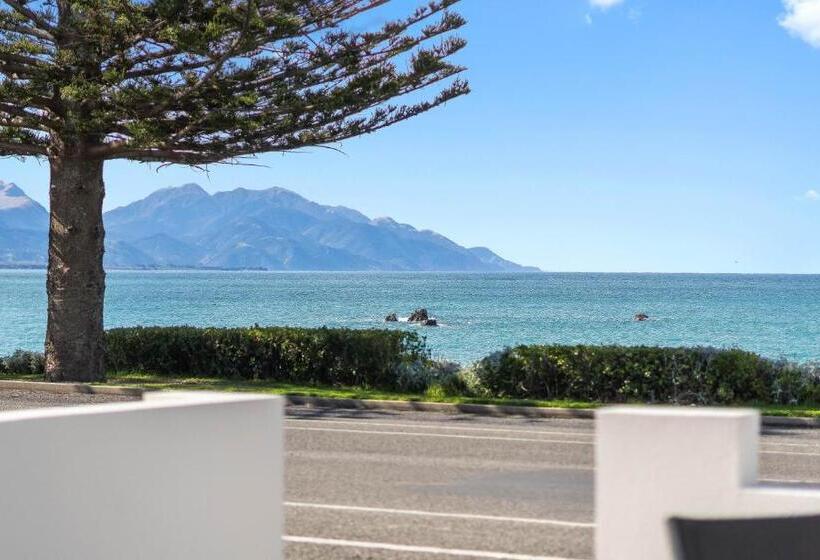 Апартаменты 1 Спальня Вид на Море, Kaikoura Beach Motel