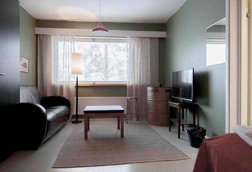 Номер Стандарт Совместная Ванная, Kulkuri Hostellit Hämeenlinna
