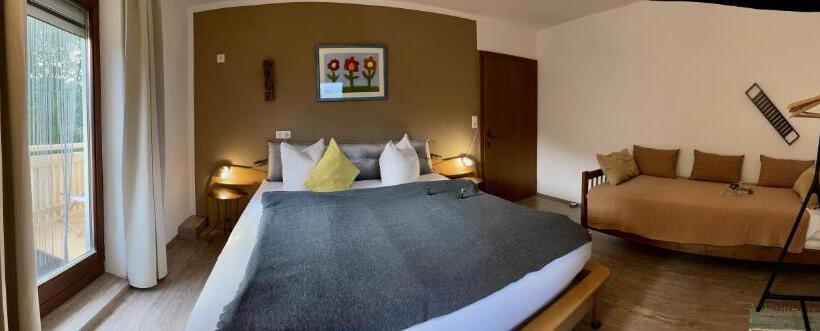 バルコニー付き１ベッドルームアパートメント, Restaurant Appartements Almdiele