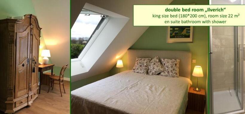 اتاق استاندارد با چشم‌انداز باغ, Bed & Brockhof Meerbusch