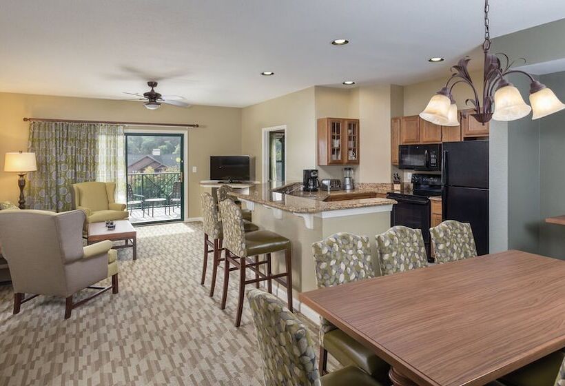 Appartement met 2 Slaapkamers, Club Wyndham Smoky Mountains