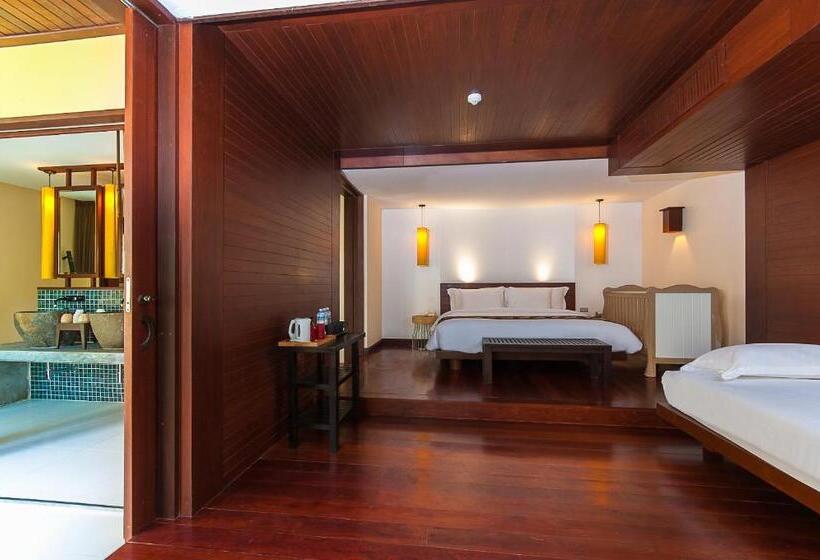 Семейный Номер Вид на Сад, Chantaramas Beach Resort, Koh Phangan