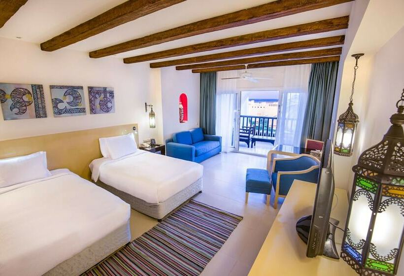 اتاق لوکس با چشم‌انداز دریا, Hilton Marsa Alam Nubian Resort