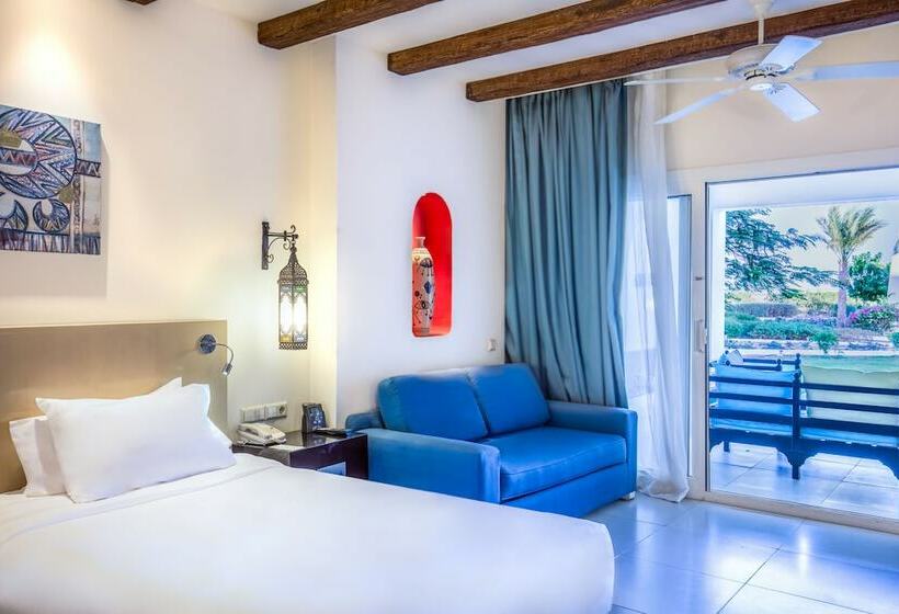 اتاق لوکس با چشم‌انداز باغ, Hilton Marsa Alam Nubian Resort