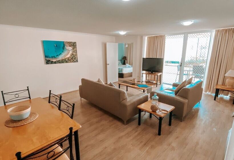 Апартаменты 1 Спальня Нижний Этаж, Bargara Blue Resort