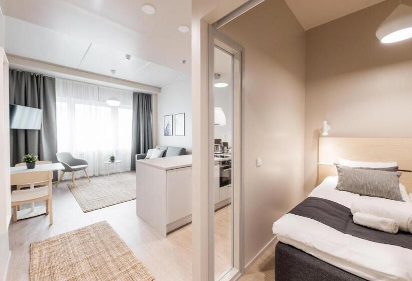 침실 1개 아파트, Forenom Aparthotel Vantaa Tikkurila