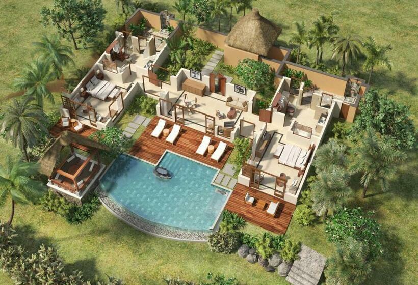 ویلای 1 خوابه با چشم‌انداز دریا, Shanti Maurice Resort & Spa