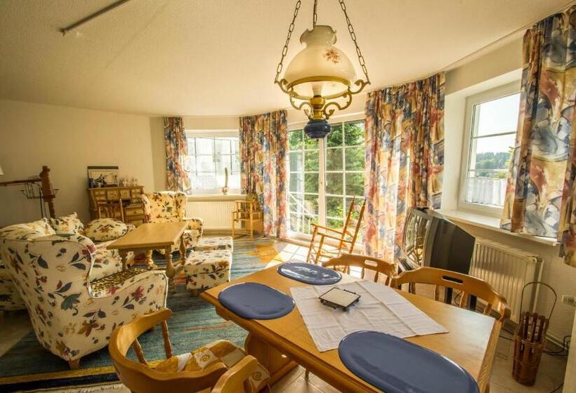 Апартаменты 1 Спальня с Видом, Haus Waldwiese