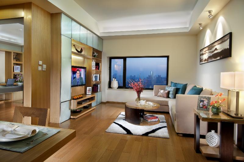 דירת פרמיום 2 חדרי שינה, Somerset International Building Tianjin
