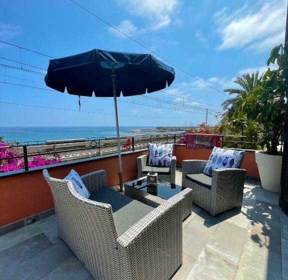 اتاق استاندارد چهار تخته با چشم‌انداز دریا, Acqua Di Mare
