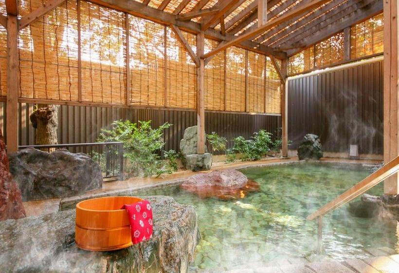이코노미 룸 공용욕실, Ooedo Onsen Monogatari Ito Hotel New Okabe