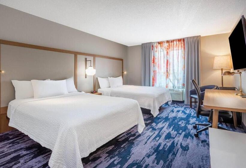 标准间, Fairfield Inn & Suites Indianapolis Northwest