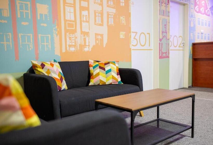 غرفة قياسية رباعية, Moon Hostel Wrocław