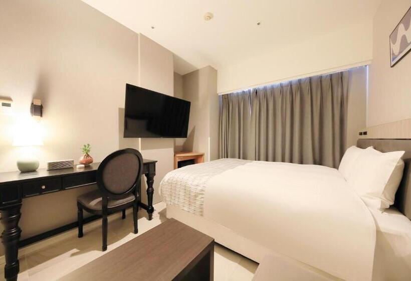 اتاق عادی با تخت دوبل, Quintessahotel Kagoshimatenmonkan Relax&sleep