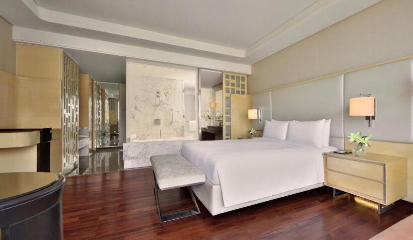 带大床的豪华间, Jw Marriott Hotel Chandigarh