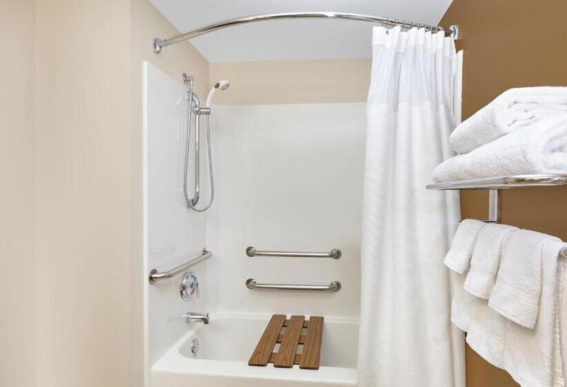 适合残疾人士使用的带超级大床的标准间, Fairfield Inn And Suites Chicago Lombard