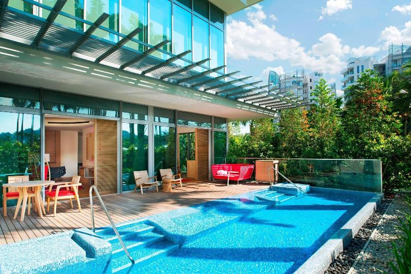 سوئیت با تخت بزرگ, W Singapore  Sentosa Cove