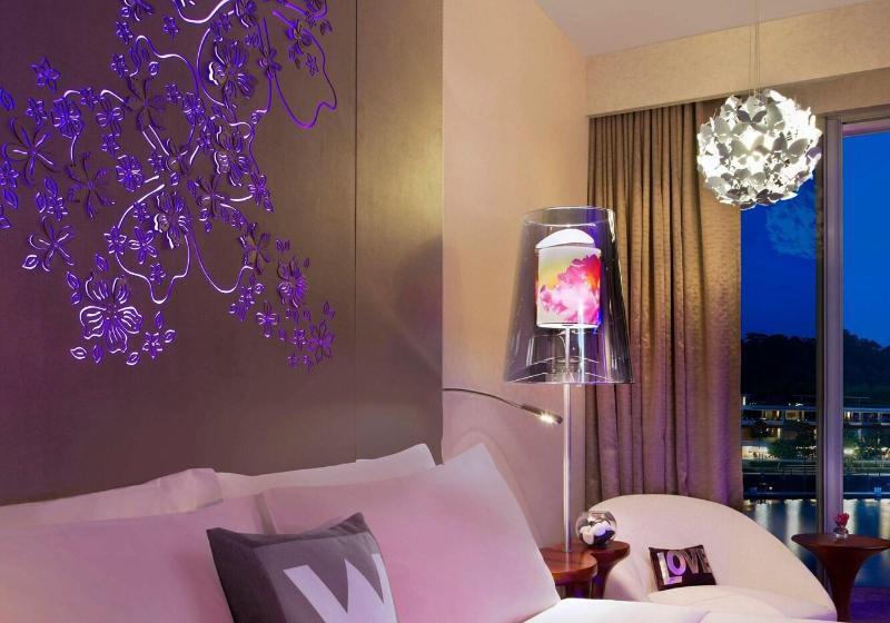 اتاق استاندارد با تخت بزرگ, W Singapore  Sentosa Cove