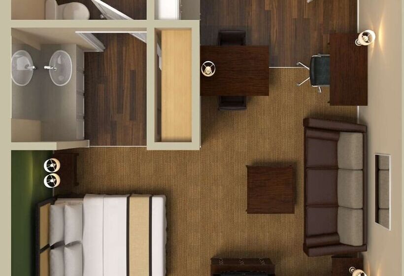 Студия Deluxe, Extended Stay America Select Suites   Chicago   Lombard   Oakbrook