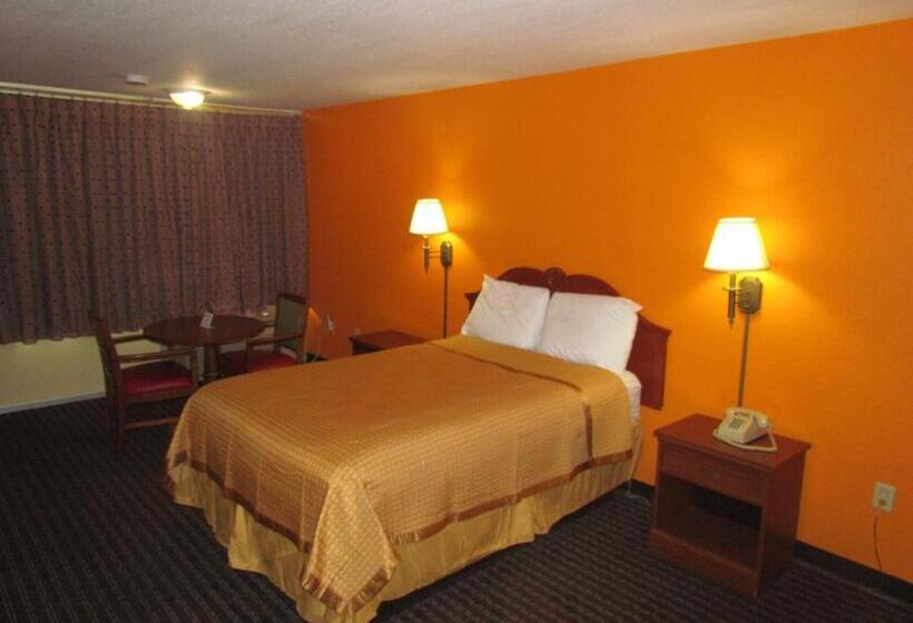 标准间带双人床, Red Carpet Inn   Augusta