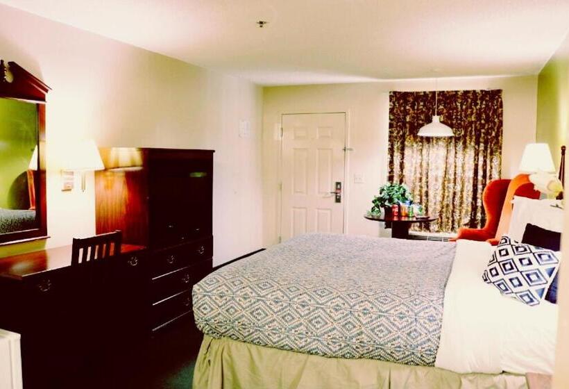 스탠다드 룸 킹사이즈 침대, Americas Best Value Inn Rome