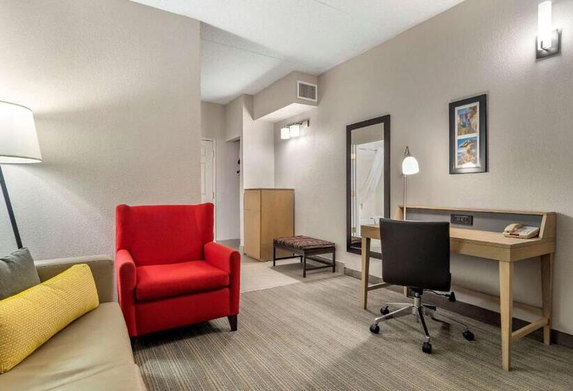 キングサイズベッドのスイートルーム, Comfort Inn & Suites Calhoun South