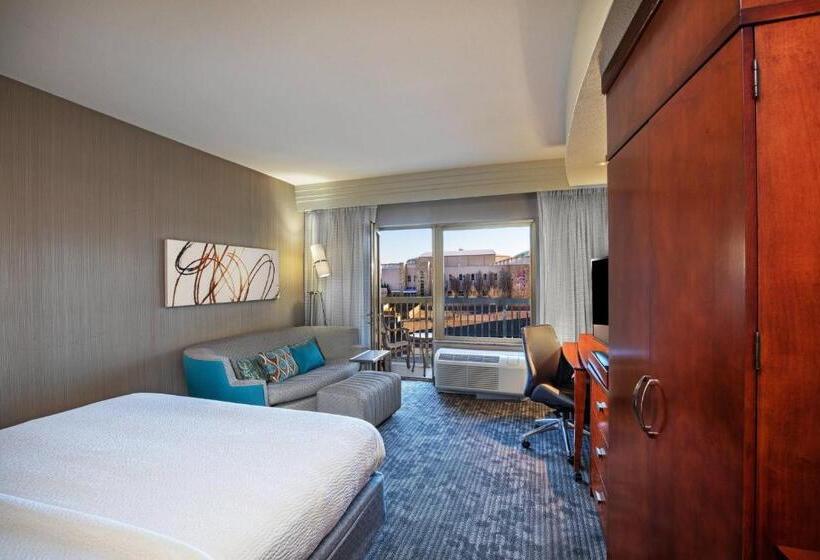 חדר סטנדרט עם מיטת קינג, Courtyard By Marriott Dallas Allen At Allen Event Center
