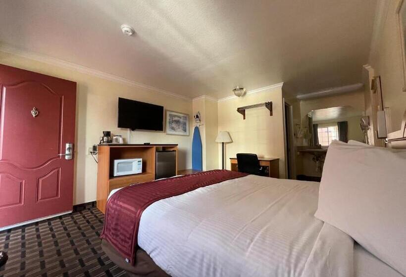 스탠다드 룸 킹사이즈 침대, Riverside Inn & Suites Santa Cruz