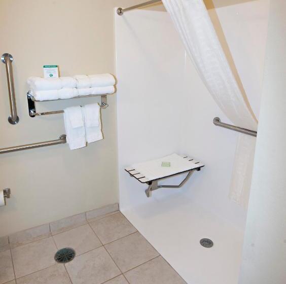 适合残疾人士使用的带超级大床的标准间, Cobblestone Inn & Suites   Langdon
