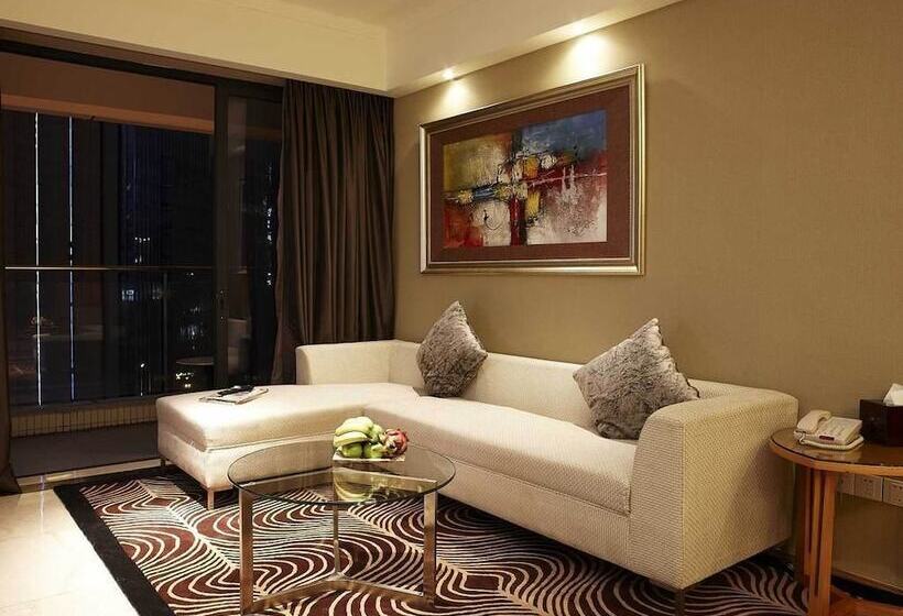 آپارتمان 2 خوابه, Dan Executive Hotel Apartment Zhujiang New Town Freeshuttle Bus To Cantonfair Duringcanton Fair Peri