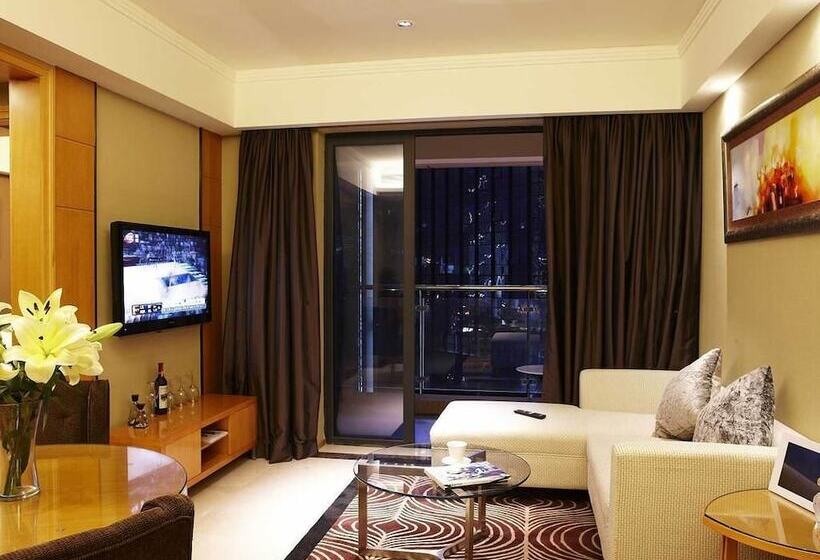 آپارتمان 1 خوابه, Dan Executive Hotel Apartment Zhujiang New Town Freeshuttle Bus To Cantonfair Duringcanton Fair Peri