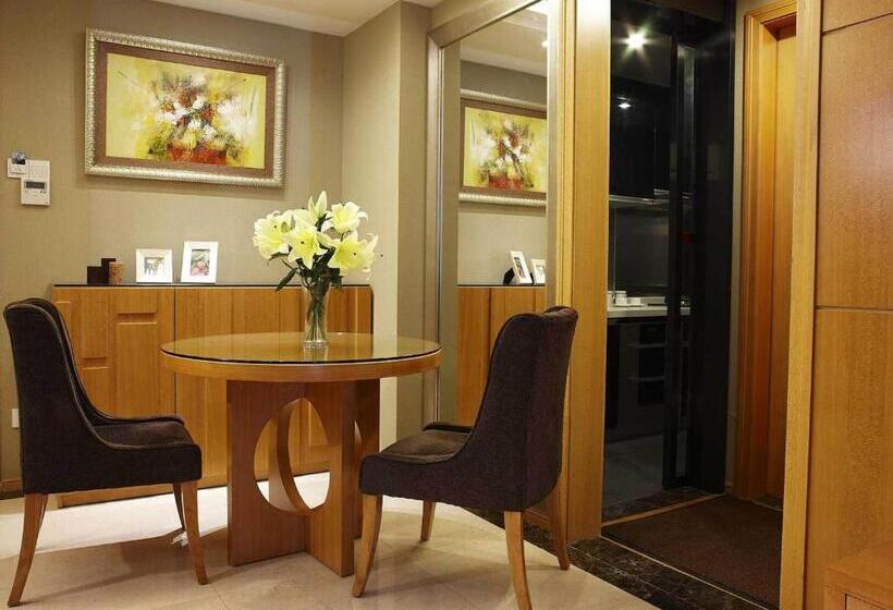 آپارتمان 2 خوابه, Dan Executive Hotel Apartment Zhujiang New Town Freeshuttle Bus To Cantonfair Duringcanton Fair Peri