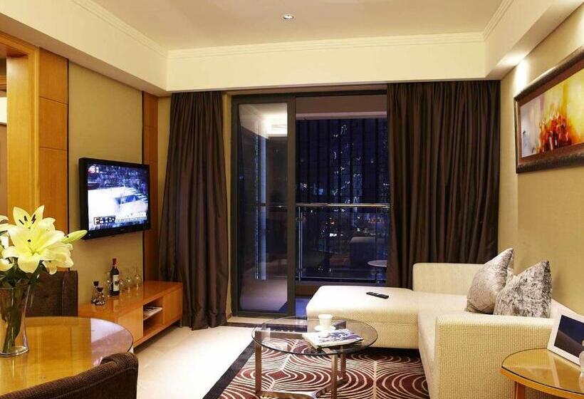 آپارتمان 1 خوابه, Dan Executive Hotel Apartment Zhujiang New Town Freeshuttle Bus To Cantonfair Duringcanton Fair Peri