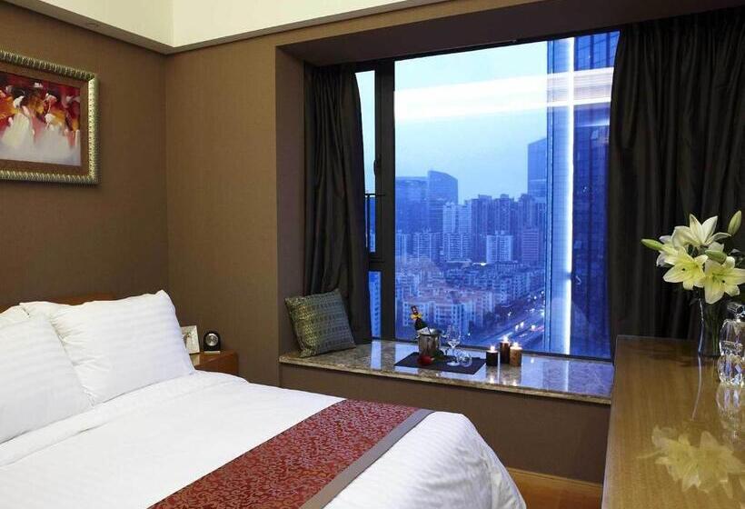 آپارتمان مدیریتی 2 خوابه, Dan Executive Hotel Apartment Zhujiang New Town Freeshuttle Bus To Cantonfair Duringcanton Fair Peri