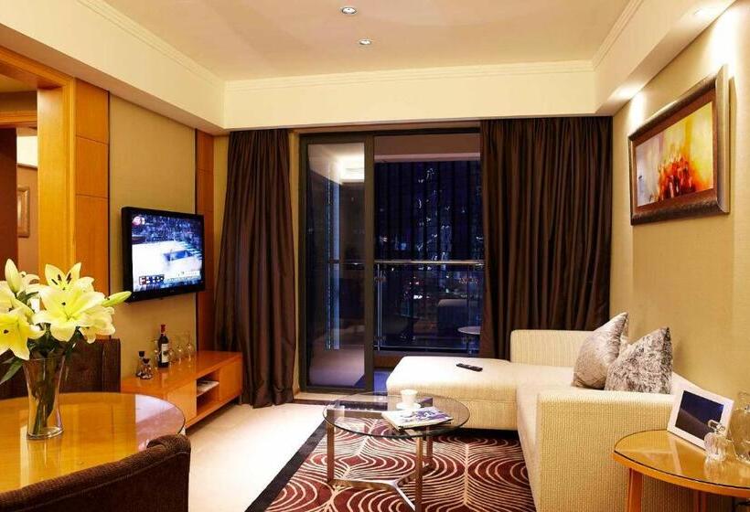 آپارتمان 1 خوابه, Dan Executive Hotel Apartment Zhujiang New Town Freeshuttle Bus To Cantonfair Duringcanton Fair Peri