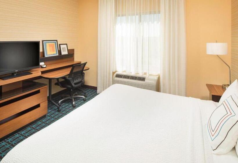 带大床的标准间, Fairfield By Marriott Inn & Suites Knoxville Turkey Creek