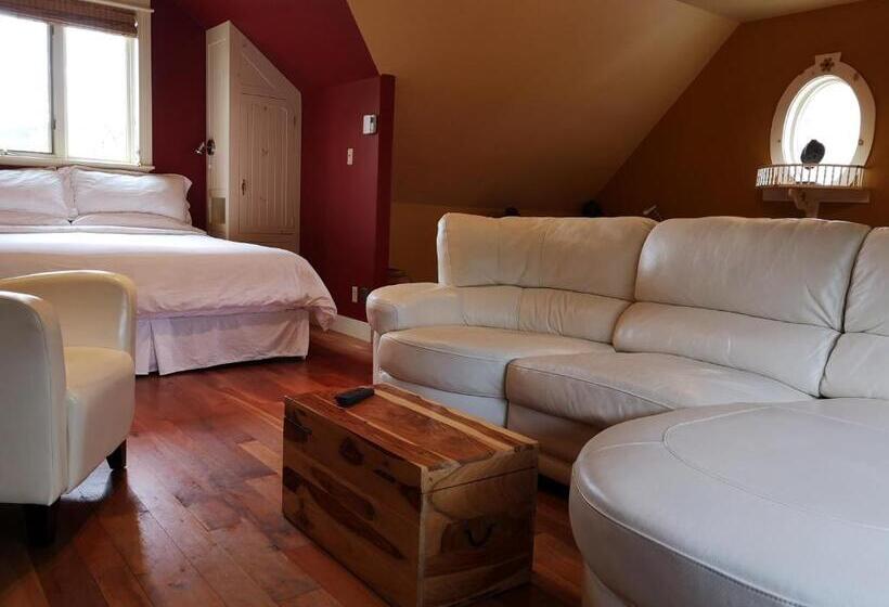 Номер Superior Кровать Кинг, Au Cachalot Caché Le Gîte Hôtel