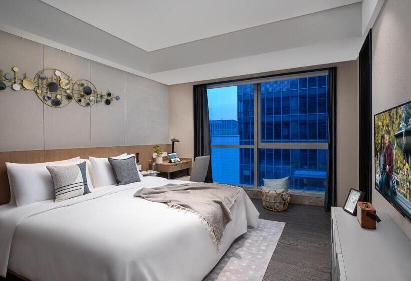 Апартаменты Deluxe 2 Спальни, Citadines New District Wuxi