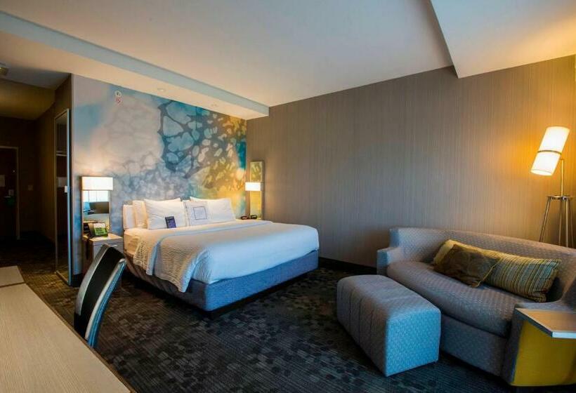 キングサイズベッドのスタンダードルーム, Courtyard By Marriott Jackson Airport/pearl