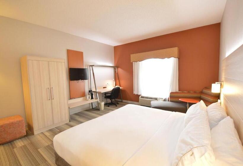 스탠다드 룸 킹사이즈 침대, Holiday Inn Express Toledo Oregon, An Ihg